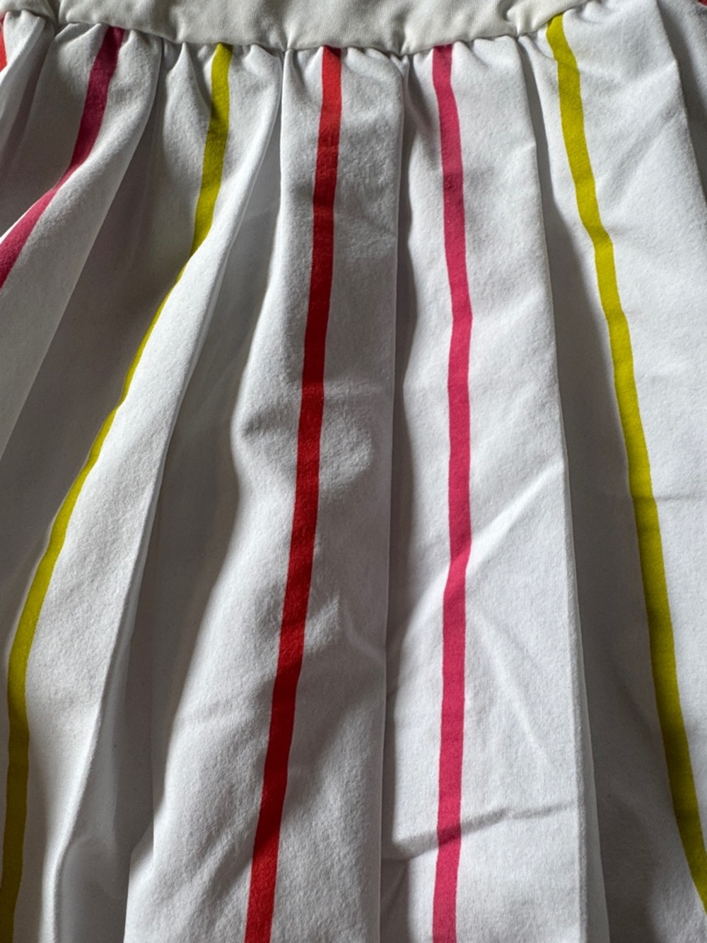 Sergio Tacchini Tech Striped Bottom White Tennis Dress NWT - Picture 3 of 6